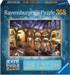 RAVENSBURGER EXIT – Noapte la muzeu: puzzle de evadare pentru copii (368 piese)