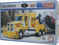 Set de Construcție Monti System SOS Service Western Star