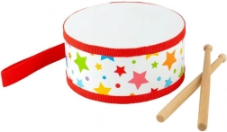 Tobă din lemn cu steluțe Bigjigs Toys