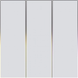 Întrerupător inteligent cu trei canale AVATTO TS60 cu Wi‑Fi