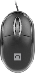 Mouse optic cu fir Natec Vireo 2, 1000 DPI, negru