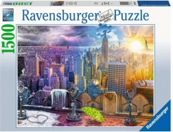 Puzzle Ravensburger Sezoanele New Yorkului 1500 piese