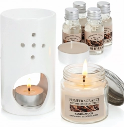 Lampă de aromaterapie cu uleiuri set 8 piese