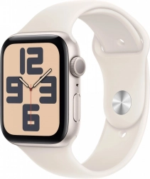 Apple Watch SE GPS 44mm din aluminiu cu curea, mărimea M/L