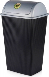 Coș de gunoi din plastic 38 l cu capac basculant