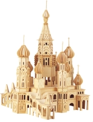 Woodcraft puzzle 3D din lemn biserică Sankt Petersburg