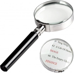 Lupă metalică clasică 75 mm