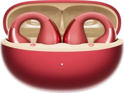 Căști wireless qcy crossky clip c30s roșu