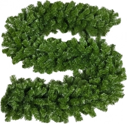 Ghirlandă de Crăciun RUHHY 2,7 m, diametru 29 cm, verde deasă