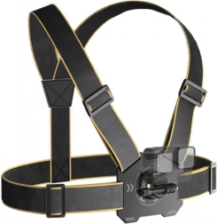 PULUZ ham pentru piept pentru camere sport (negru)