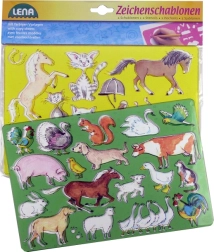 Lena șabloane de desen – cai și pisici