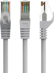 Patch cable categoria 6 cupru UTP 3m gri