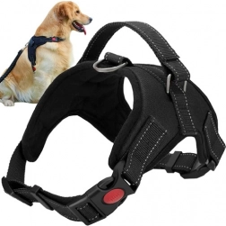 Ham pentru câini fără presiune M, negru