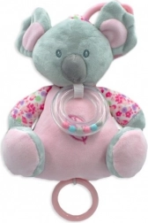 Cutie muzicală roz Koala 18 cm