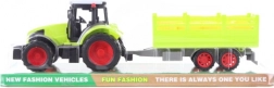 Tractor din plastic cu remorcă pentru baloți