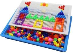 Mozaic colorat cu 296 ciupercuțe