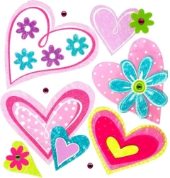 Decorațiuni Autocolante de Perete Inimă Small Foot