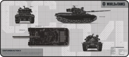 Măsuță de joc pentru mouse World of Tanks