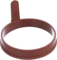 Formă din silicon pentru ouă ochiuri, cerc, portocaliu SILLINIE