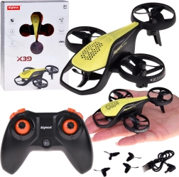 Mini dron Syma X39 cu protecție pentru elice și trucuri acrobatice