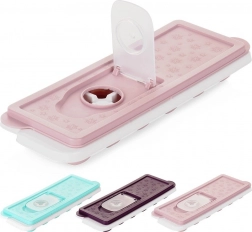 Tavă din silicon pentru gheață cu capac 26,5 × 9,5 cm