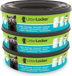 Casete de schimb LitterLocker pentru coșul de nisip pentru pisici (3 buc.)