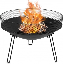 Focar de grădină metalic 60 cm