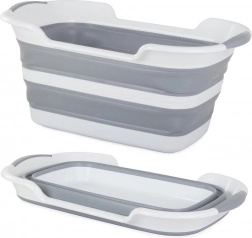 Lighean pliabil din silicon cu scurgere, 40 l