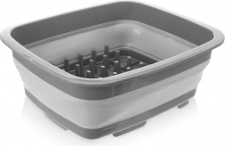 Scurgător pliabil din silicon pentru vase 37 × 31,5 × 14,5 cm