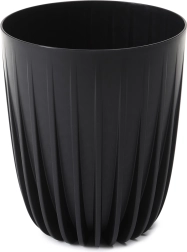 Ghiveci Mira 14,5 cm eco reciclat negru