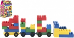 Set de construcție LORI 2 din plastic, 35 piese