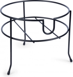 Suport metalic pentru dozator de băuturi cu robinet, negru, 23 cm