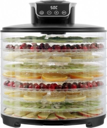 Uscător pentru ciuperci, fructe, ierburi 9 tăvi/245W SO3010