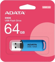 Pendrive ADATA Classic C906 64GB USB2.0 albastru