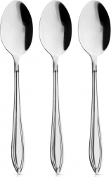 Set de linguri de masă din inox CONIC, 3 buc