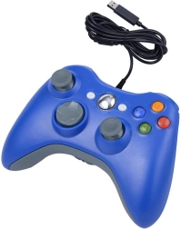 Kx13b gamepad pentru PC dual shock stil xbox albastru