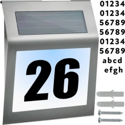 Număr casă iluminat solar