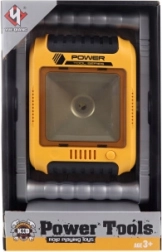 Lampă LED portabilă pentru șantier cu suport, pe baterii