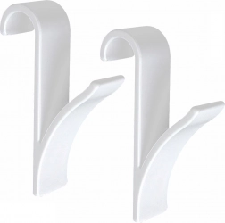 Cârlige din plastic pentru radiator, 2 buc – cârlige universale suspendate fără găurire