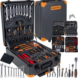 Set de unelte BIGSTREN 1000 piese în geantă din aluminiu cu roți