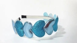 Bentiță Inimă - albastru