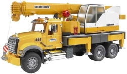 Bruder MACK Granite macara LIEBHERR 1:16
