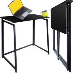 Birou pliabil Ruhhy pentru lucru și studiu – negru