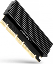 Axagon PCEM2-XS adaptor PCIe x16 intern pentru M.2 NVMe cu răcitor