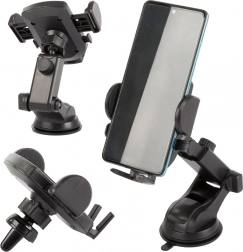 Suport auto pentru telefon cu ventuză