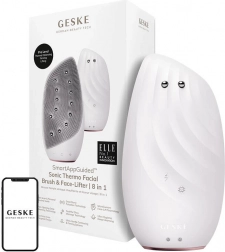 Perie Sonică pentru Față cu Aplicație Termică 8v1 Geske cu Aplicație în Culoarea Starlight