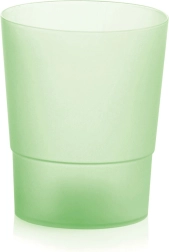Ghiveci pentru orhidee COUBI ORCHID 12,5 cm – verde transparent