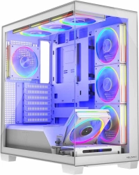 Carcasă PC Stellar 8F ARGB Albă