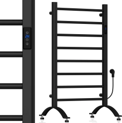 Radiator electric de baie Maltec 200 W, negru