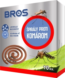 Bros spirale împotriva țânțarilor 10 buc